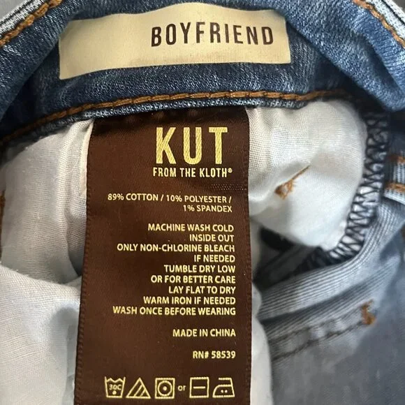 Kut From The Kloth strait leg light wash jeans - Picture 3 of 4